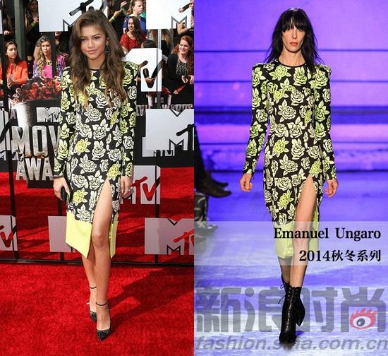 她们都爱T台同款 MTV电影奖华服盘点