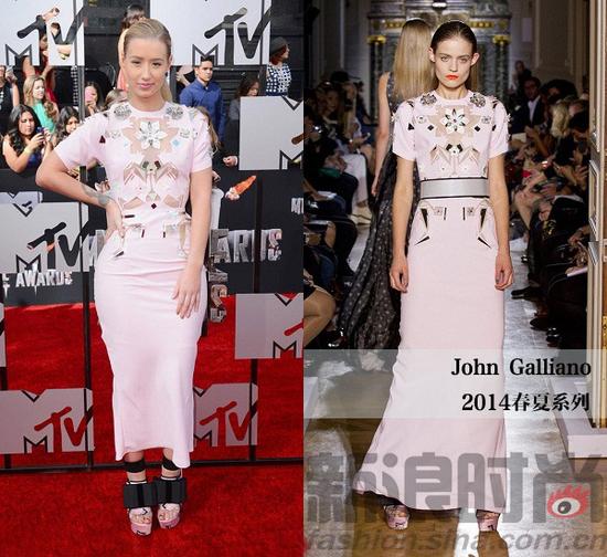 她们都爱T台同款 MTV电影奖华服盘点