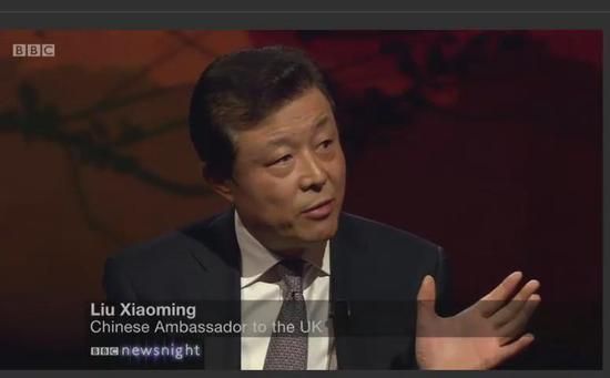 驻英大使刘晓明就习近平访问英国接受BBC专访
