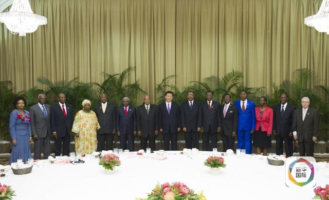 图话中非友谊：习主席和非洲国家领导人