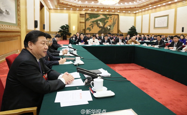 习近平参加黑龙江代表团审议：冰天雪地也是金山银山