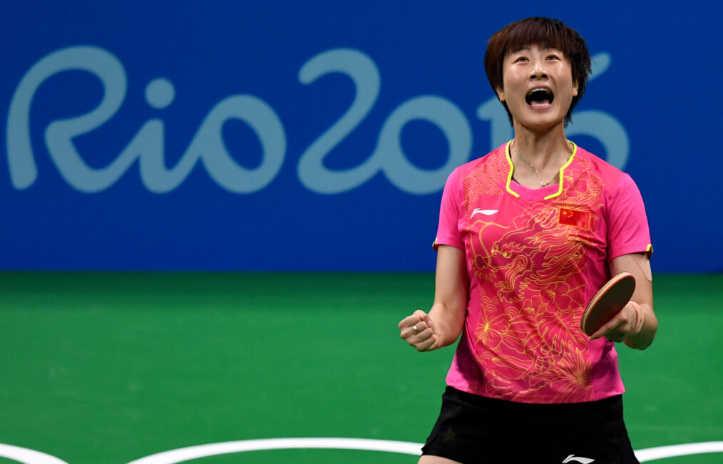 里约奥运会乒乓球——女单决赛：丁宁夺冠
