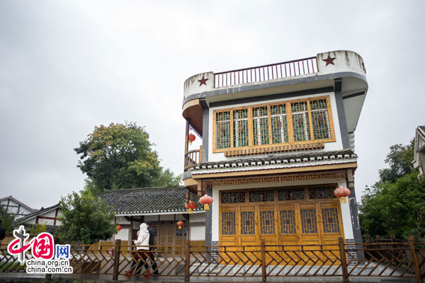 今日花茂村：山水田园牧歌样板村（组图）