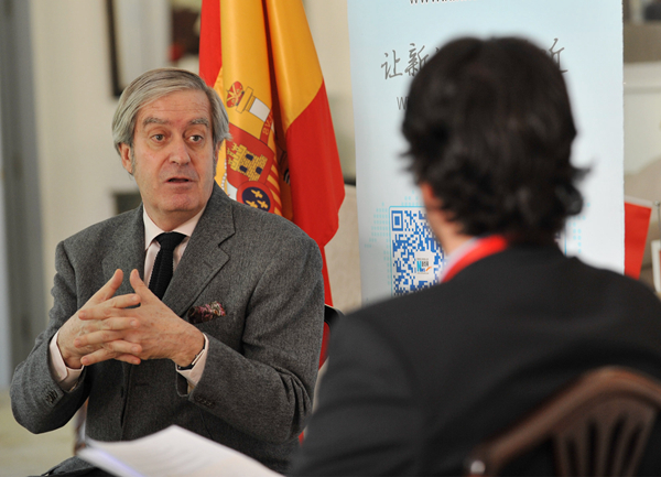 西班牙驻华大使：“一带一路”倡议未来几年将发挥毋庸置疑的作用