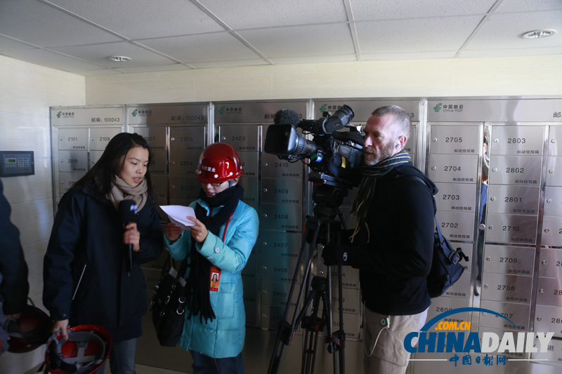 中外记者参观采访北京石景山区衙门口保障房小区