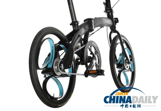 英工程师发明新型革命性自行车车轮 自带减震装置