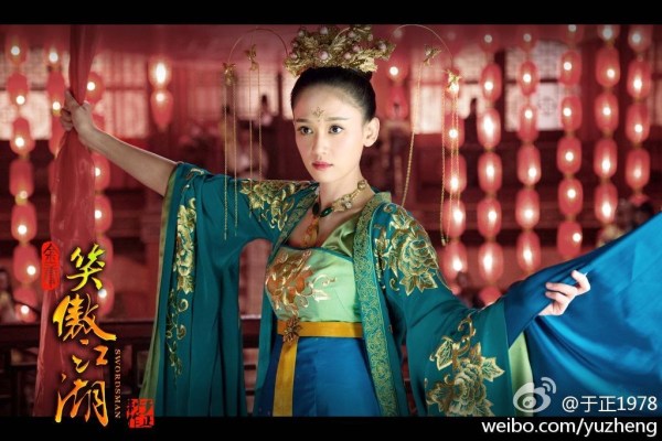 张俪演秋香范爷致敬武则天 经典造型翻拍会赢吗