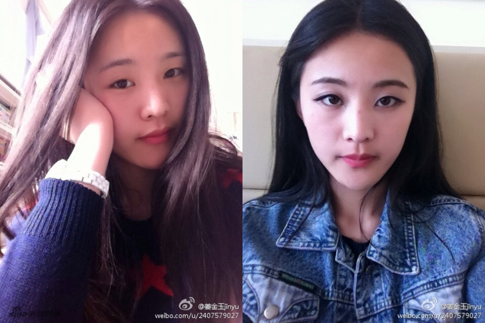 微博网友掀起妆前妆后对比照热 亲妈也难认
