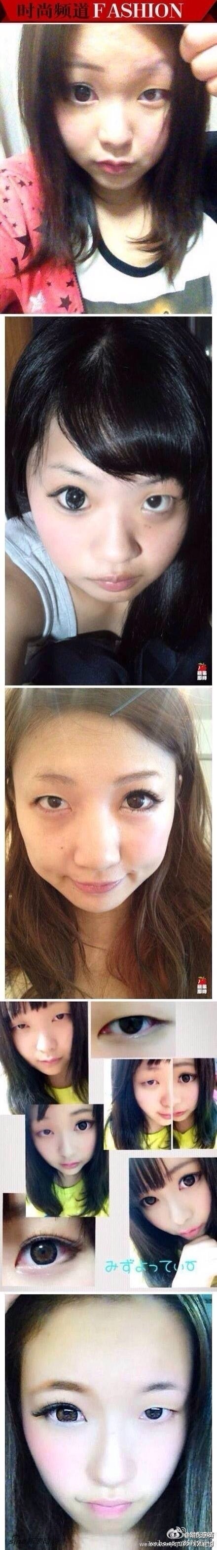 微博网友掀起妆前妆后对比照热 亲妈也难认