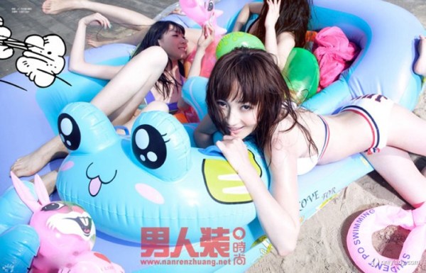 姚笛片场演新娘憔悴 明星风波后“妆可怜”