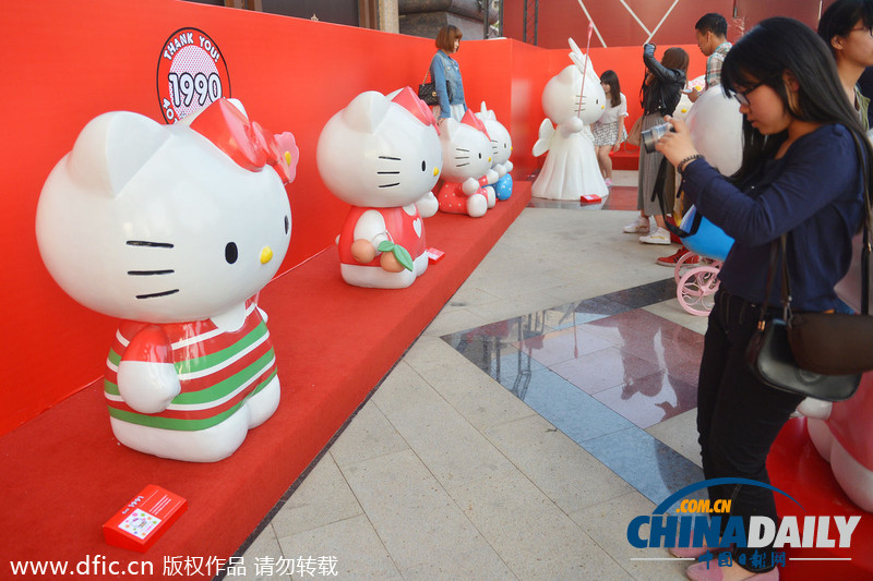 Hello Kitty四十周年展上海开展 萌化人心