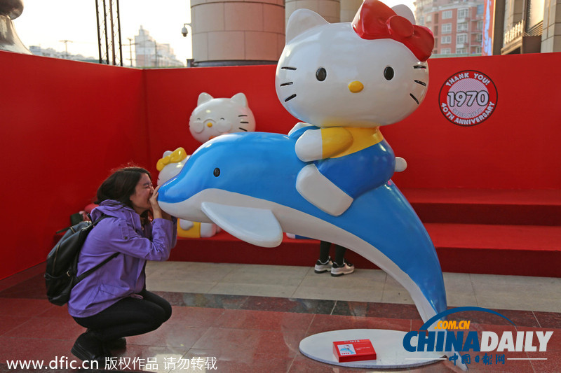 Hello Kitty四十周年展上海开展 萌化人心