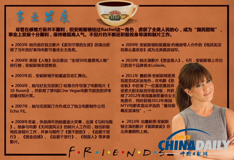 《老友记》落幕十年 六位“老友”如今过得怎么样？