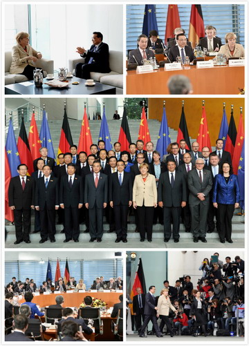 李克强与默克尔总理上演“老友记”第三季