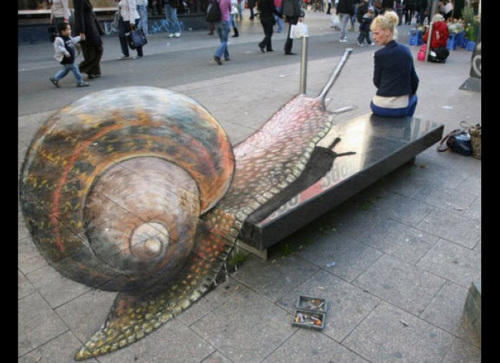 世界各地超逼真3D街头涂鸦欺骗你的眼