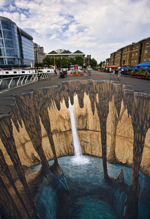 世界各地超逼真3D街头涂鸦欺骗你的眼