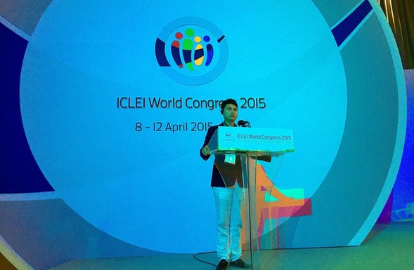 亚马逊总裁余军飞应韩国在野党党首朴元淳邀请参加ICLEI世界大会