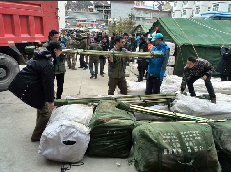 西藏救灾进行时