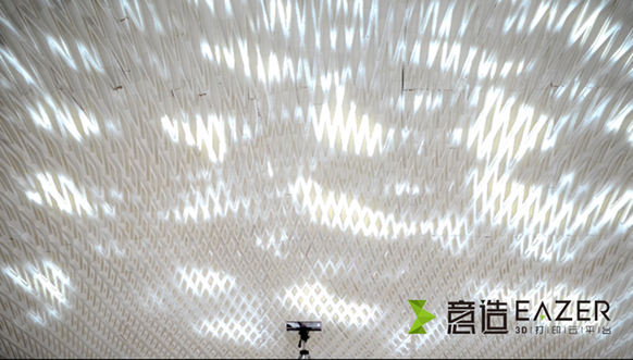 意造3D打印助推中国首创装饰互动墙