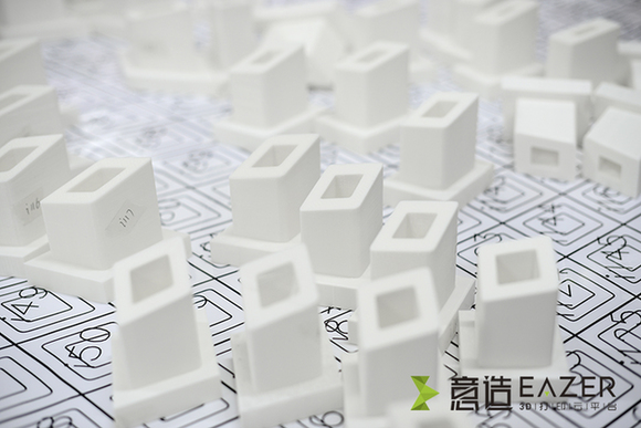 意造3D打印助推中国首创装饰互动墙