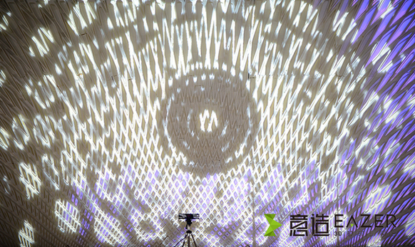 意造3D打印助推中国首创装饰互动墙
