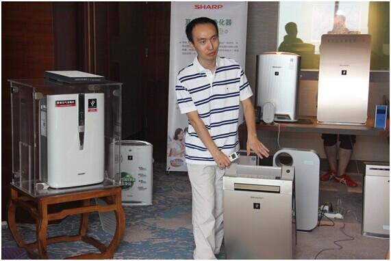 夏普空气净化器将新鲜体验带到天津