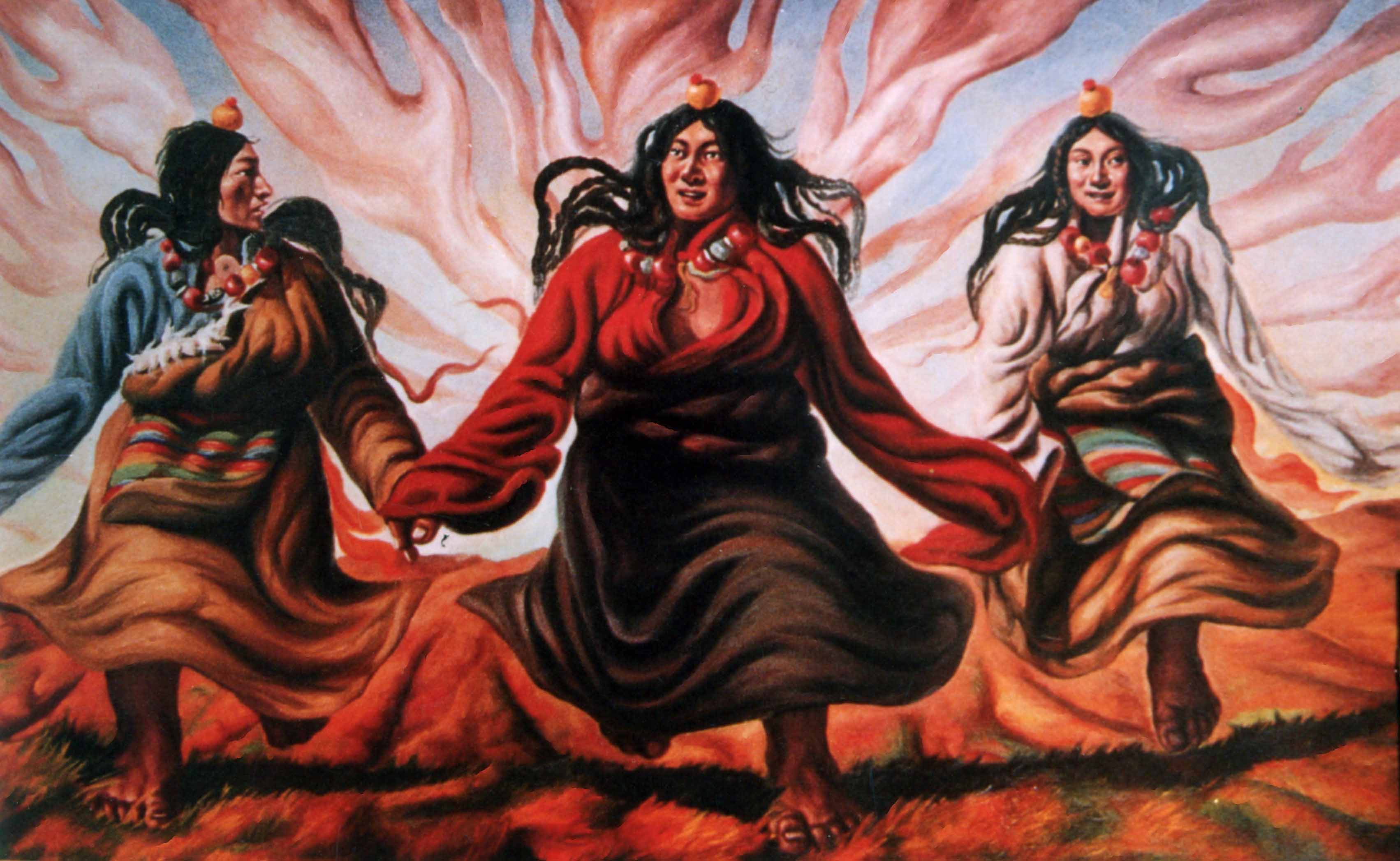 康巴人——阿旺扎巴西藏当代绘画艺术展在京开展