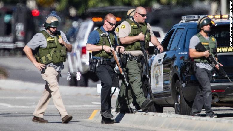 美国加州发生枪击事件至少20人死亡