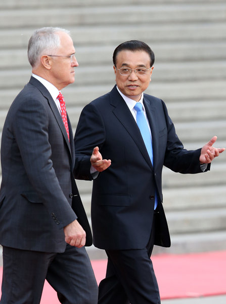 中澳总理会晤，两国贸易持续向好