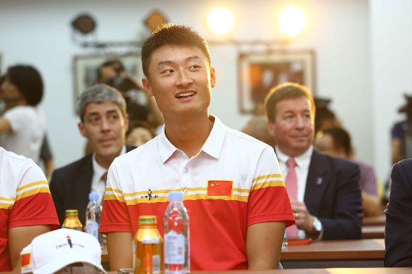 国家使命历史时刻 里约奥运出征仪式吹响中国高尔夫球队集结号
