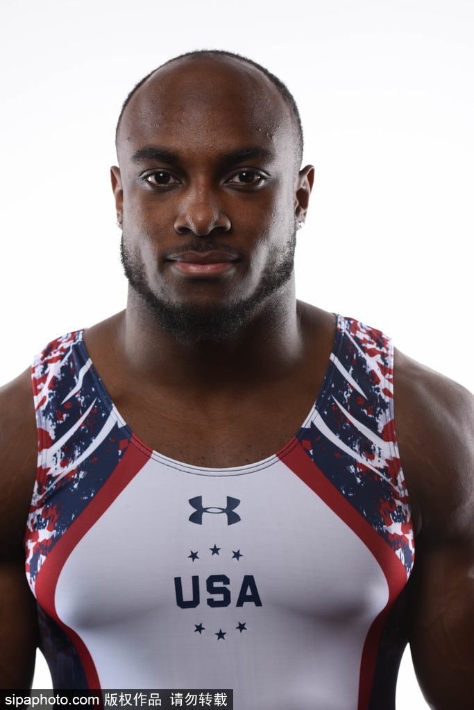里约奥运会前瞻：美国男子体操队运动员媒体写真