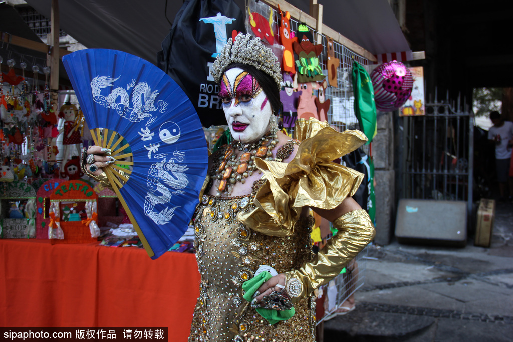 2016里约奥运会：里约街头艺人大玩中国元素