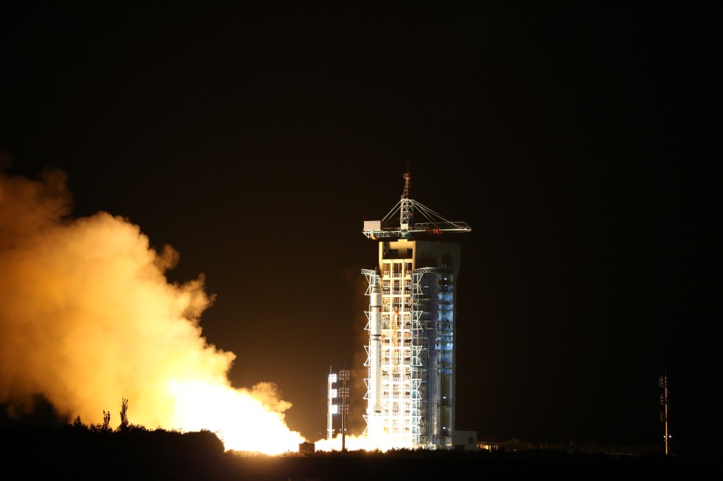 世界首颗量子科学实验卫星发射圆满成功<BR>