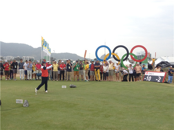冯珊珊：摘铜虽略有遗憾 但“奥运效应”对高尔夫意义重大
