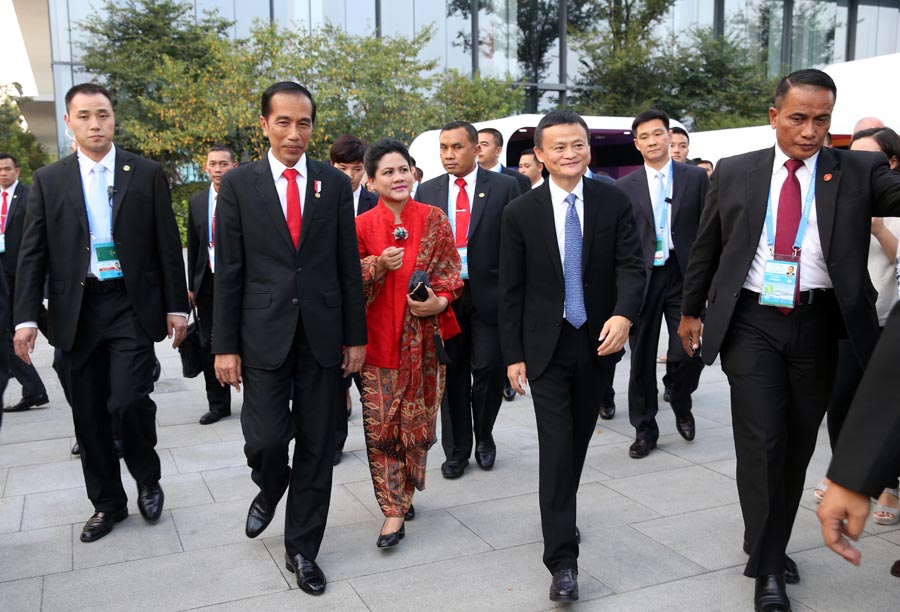 印尼总统佐科到访阿里 邀马云担任印尼经济顾问[2]- 中国日报网
