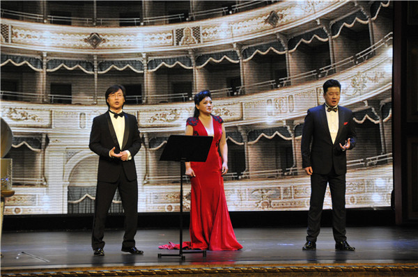 “当东方遇见西方-北京音乐会”举行 歌剧京剧昆曲同台致敬汤莎