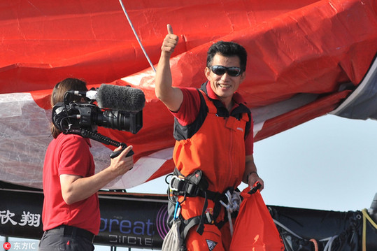 中国职业帆船运动员郭川失联已超48小时 仍有生存希望