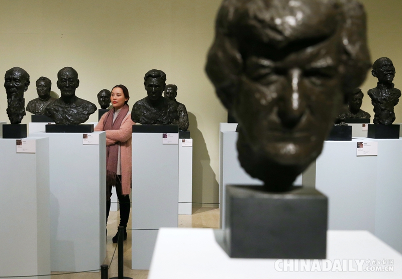 “中西之间——司徒安雕塑绘画艺术展”在中国美术馆开展