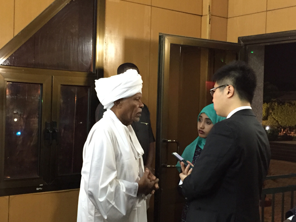 中国新闻代表团结束对苏丹访问