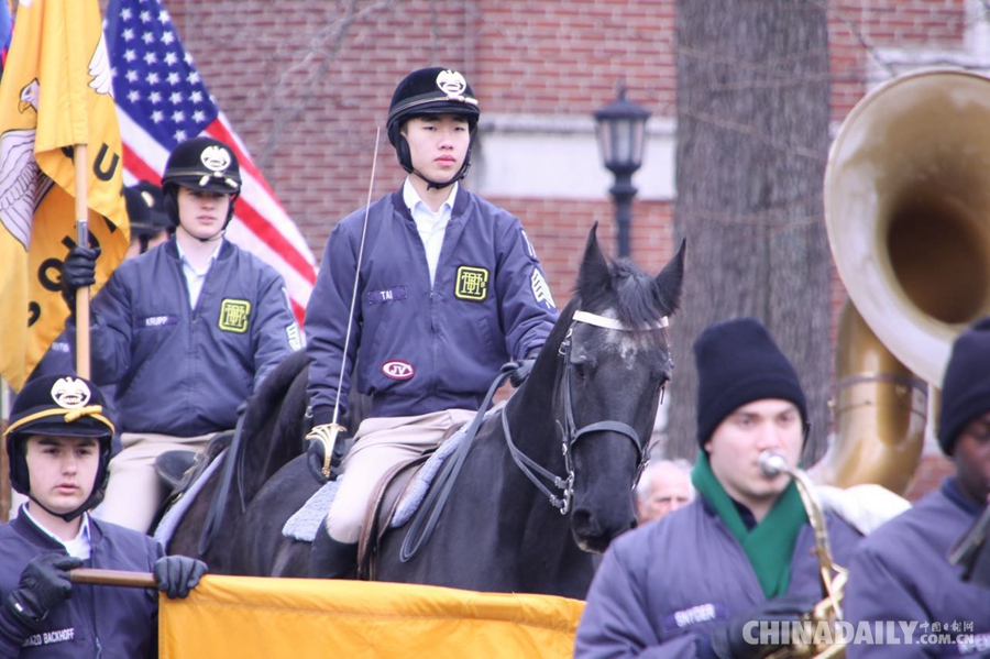 中国学生将带领黑马骑兵队参加美国总统就职典礼