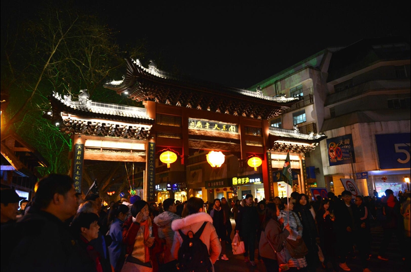夫子庙成为南京春节假期最热景点