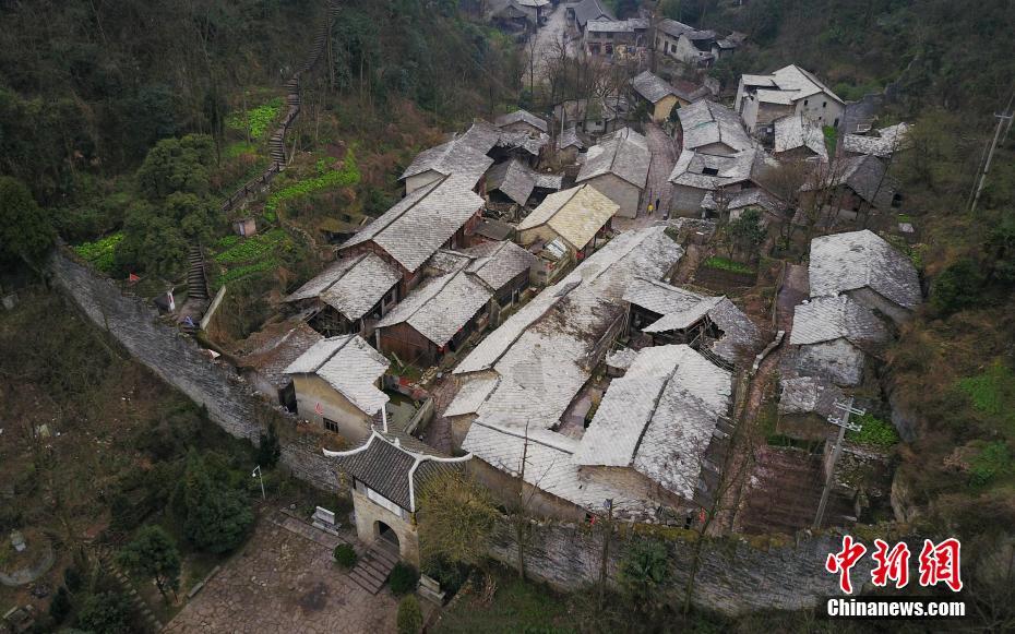 航拍中国历史文化名村云山屯（组图）