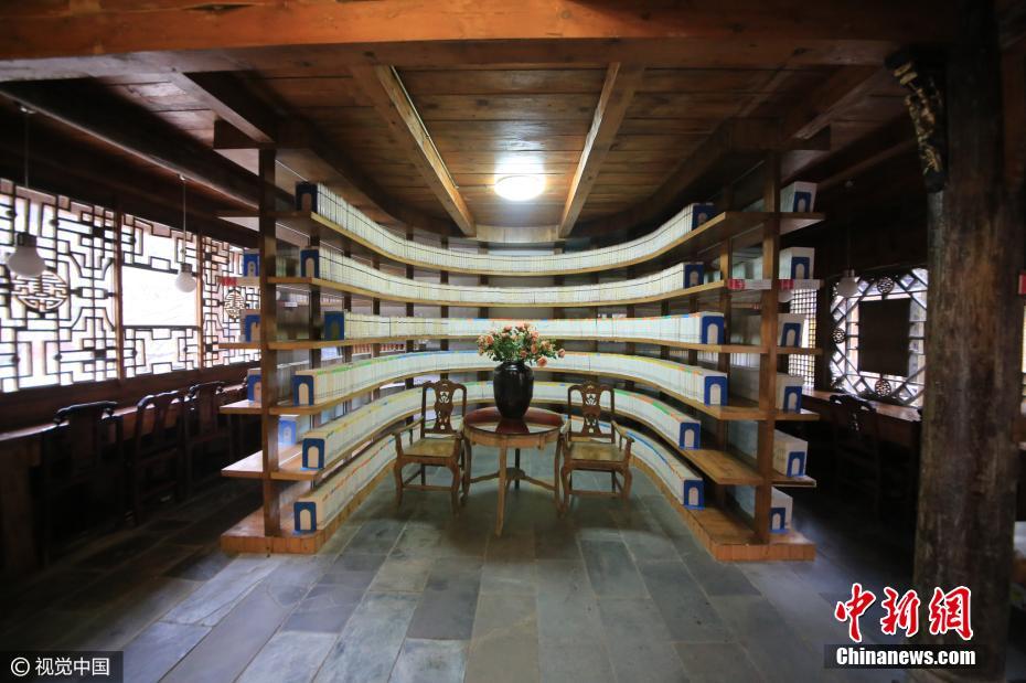 中西古典风图书馆 网友：我愿在里面自习到死！