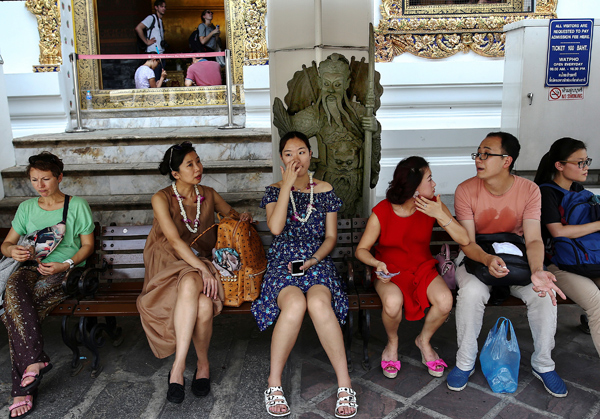中国低价旅游团锐减 泰国经济前景黯淡