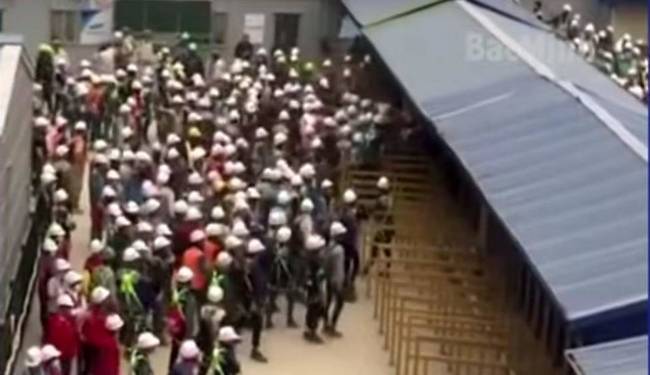 三星越南工厂千人群殴 或因韩国保安与工人争执引起