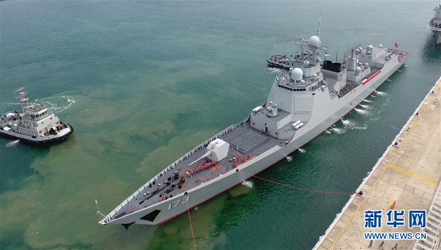 海军南海舰队远海训练编队完成任务返回三亚(组图)