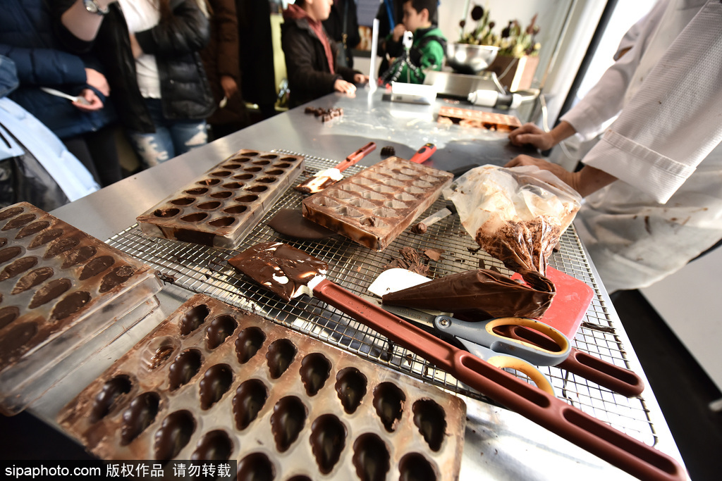纽约首家巧克力博物馆开放 亲手制作感受巧克力香浓