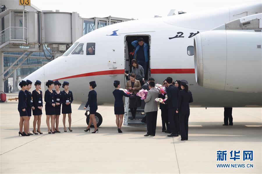 平壤－丹东国际包机航线正式开通
