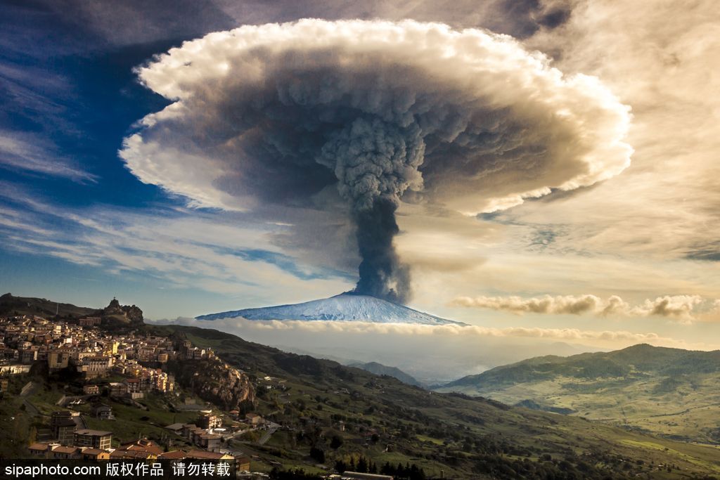 地球异域之美 盘点火山毁天灭地震撼瞬间