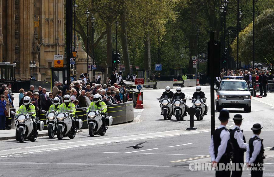 英国伦敦举行恐袭殉职警察葬礼